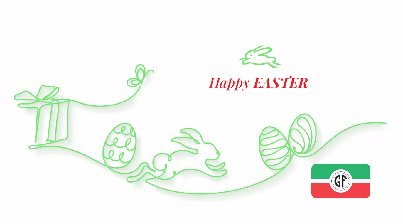 Auguri di buona Pasqua dal team G.F. Gnali Stampi